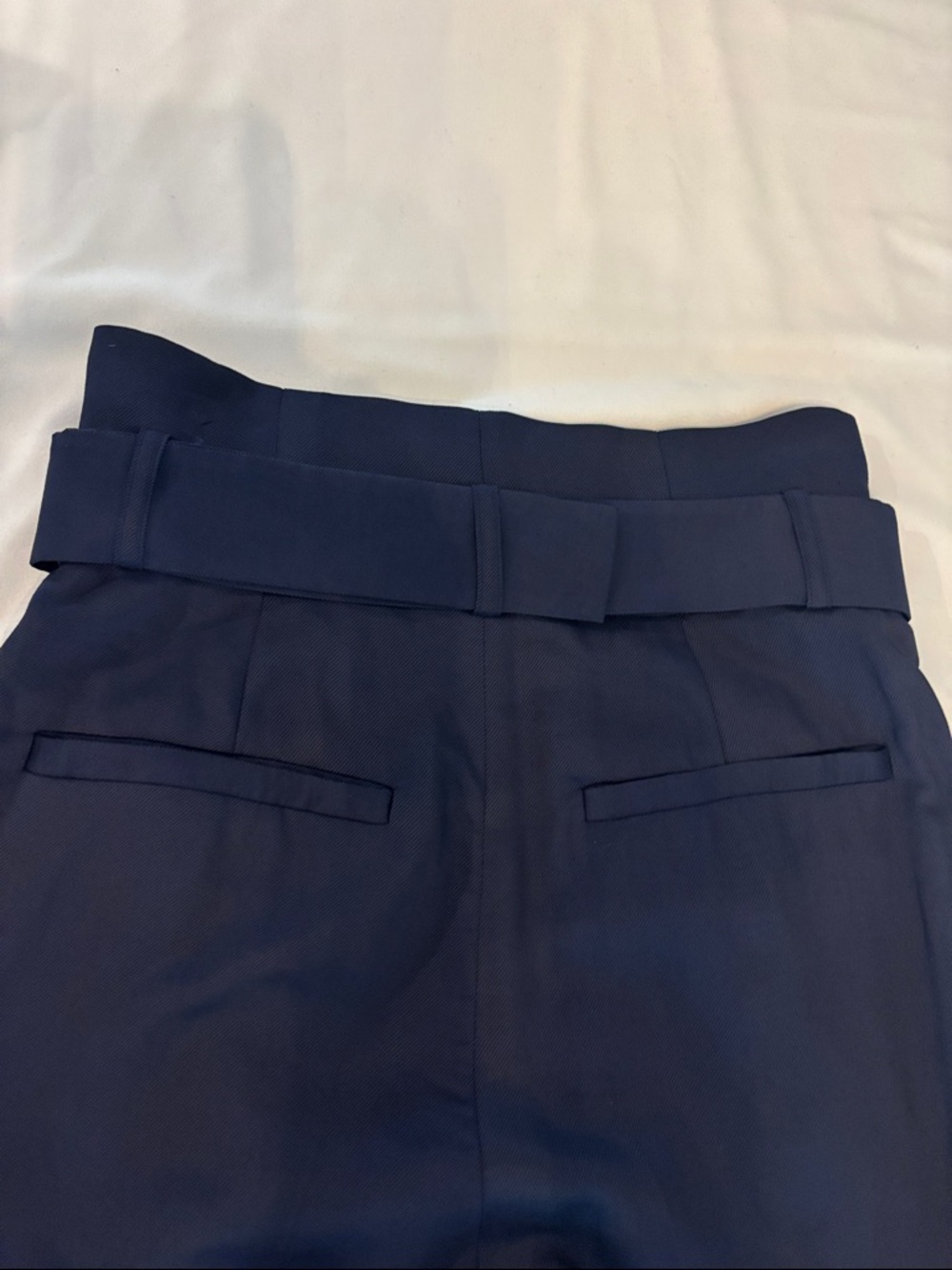 Ted Baker Navy Wide-Leg Women's Ankle Pants - size 2 - Picture 7 of 10